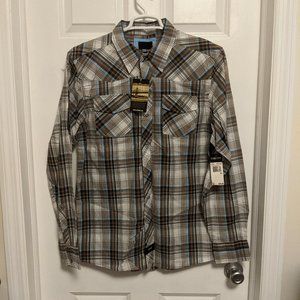 Zoo York Button Down Dress Shirt Men's XL